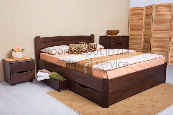 Кровать с ящиками София V Олимп 180х200 см Орех Орех RD1251-20 фото