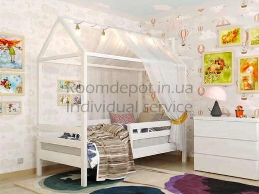 Кровать детская домик Джерри Арбор Древ Бук 80х190 см Ольха Ольха RD2347-8 фото
